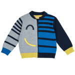 Cardigan copii Chicco, tricotat, gri, 09374