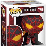 Figurina cu cap oscilant Funko Pop! Marvel's Spider Man Miles Morales, vinil, Multicolor