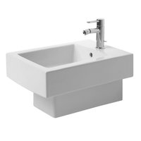 Bideu suspendat Duravit Vero, alb