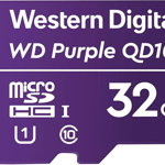 Micro Secure Digital Card Western Digital, 32GB, Clasa 10, Purple, WD