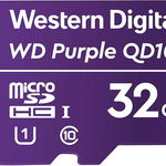 Card de Memorie Micro Secure Digital Card Western Digital, 32GB, Clasa 10, Purple, WD