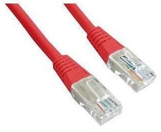 Cablu Patch cord FTP Gembird categoria 5e, 1m, rosu, ecranat, PP22-1M/R, Gembird