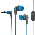 Casti Audio In Ear JLAB JBUDS Pro Signature, Cu fir, Microfon, Albastru