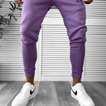 Pantaloni de trening mov conici 12347 119-5*, 