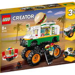 Camion gigant cu burger lego creator, Lego