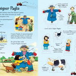 Carte cu jucarie- Poppy and Sam's Wind-Up Tractor book, Usborne