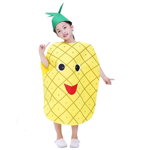 Costum fruct Ananas, IdeallStore®, galben, marime universala, IdeallStore