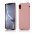 Husa de protectie Vetter pentru iPhone XR, Clip-On Soft Touch Silk Series, Pink, 