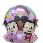 Balon folie Engros, model disney, 40x45cm + bat cu rozeta ​, 