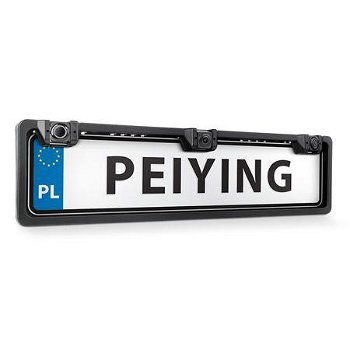 Camera auto si senzori de parcare Peiying PY0105P, tip placuta inmatriculare