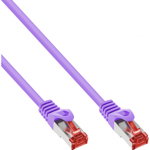 Cablu inline 2m cablu de retea Cat.6 RJ45 1000 Mbit - violet (76402P)