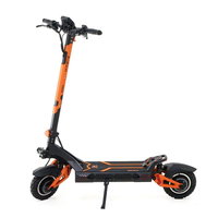 Trotineta electrica KuKirin G3 Pro Dual Drive Off-Road Electric Scooter, autonomie max 80Km, motor 2x1200W, acumulator 52V 23.2Ah KKG3PRO-BK