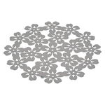 Suport Protecție pentru Masă Metal (22 x 1 x 22 cm) Floare, BigBuy Home