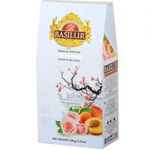 Ceai alb Refill White Tea Peach Rose, 100 g, Basilur, Basilur