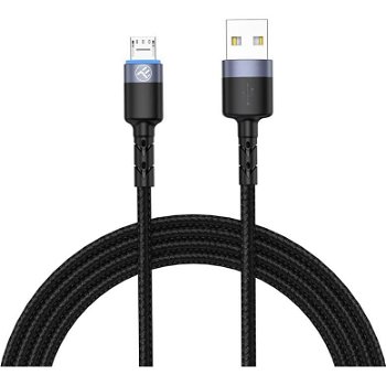 Cablu de date Tellur TLL155304 USB - Micro USB 2 m Negru