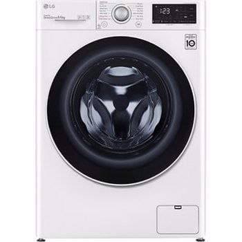 Masina de spalat rufe cu uscator LG F4DV328S0U, 1400 RPM, Spalare 8 kg, Uscare 6 kg, Clasa E, Steam, Alb