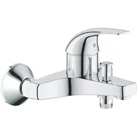 Baterie cada Grohe Start Curve 23768000, 1/2, monocomanda, cartus ceramic, diverter, Argintiu