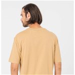 Gant, Tricou relaxed fit din bumbac organic Icon, Bej