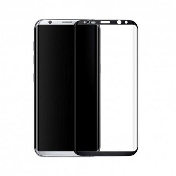 Folie Protectie Ecran Sticla 3d Full Cover Cellara Pentru Samsung Galaxy S8 - Negru, Cellara