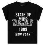 DKNY Tricou D35S01 M Alb Relaxed Fit, DKNY