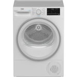 Uscator de rufe Beko B3T42242, Cu pompa de caldura, 8 kg, 15 programe, Anti sifonare, Child Lock, Display, Alb