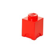 Cutie depozitare Lego 1x1 rosu 