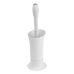 Perie de toaletă Addis Ultra Press Toilet Brush, alb