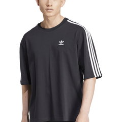 Tricou supradimensionat din bumbac cu detalii logo, Alb murdar/Gri inchis