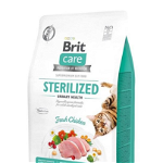 Brit Care Sterilized Urinary Health, Pui, hrană uscată fără cereale pisici sterilizate, sensibilități urinare, 7kg, Brit Care