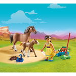 Set Pru cu calut si manz Playmobil Spirit, 16 piese, Multicolor