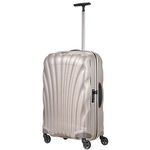 Troler SAMSONITE Spinner Cosmolite, 69 cm, alb sidefiu