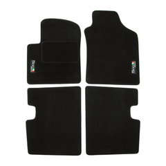 Covorase din velur cu logo, Fiat 500, 2007-2015