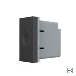 Modul intrerupator simplu cap scara / cruce cu touch Livolo 1M standard Italian, Serie noua