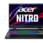 Laptop Acer Gaming Nitro 5 AN515-58, 15.6" display with IPS (In-Plane Switching) technology, Full HD 1920 x 1080, high-brightness (300 nits) Acer ComfyView™ LED-backlit TFT LCD, supporting 144Hz,3 ms Overdrive, 16:9 aspect ratio, NTSC 72%, Wid, ACER