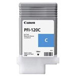 Cartus cerneala Canon PFI-120C, cyan, capacitate 130ml, pentru Canon TM 200/205/300/305., Canon