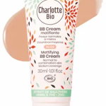 BB cream BIO matifiant Nude(piele normala si mixta), cu extract tea tree si zinc Charlotte Bio, Charlotte Bio