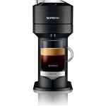 Espressor Nespresso by Krups XN910810 Vertuo Next, 1500W, Tehnologie de extractie Centrifuzie, Conectare la telefon, 1.1L, Negru, KRUPS