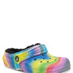 Papuci flip-flop copii, Crocs, Textil, Multicolor