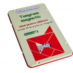 Magnetic Travel Game Tangram (multilingual)