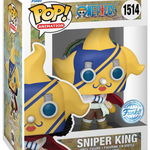 Figurina - One Piece - Sniper King - Special edition, Galben, 10.5 cm