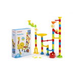 Set de Constructie Miniland Rollercoaster cu 60 piese