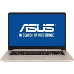 Ultrabook ASUS 15.6'' VivoBook S15 S510UA, FHD, Procesor Intel® Core™ i5-8250U (6M Cache, up to 3.40 GHz), 8GB DDR4, 256GB SSD, GMA UHD 620, Endless OS, Gold Metal