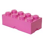 Cutie depozitare LEGO 8 roz, LEGO