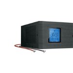 UPS NJOY Aira 1200 centrale de incalzire, 1.2KVA / 1KVA, 2 x prize conectate la baterie, Display LCD, Fara baterie (necesita acumulator extern de minim 40Ah pentru a functiona)
