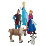 Set aniversar 10 ani Frozen I NEW, Bullyland, 5 figurine