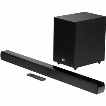 Soundbar JBL SB170, 2.1, 220W, Wireless Subwoofer, Dolby Digital, Bluetooth, HDMI ARC, Negru