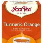 Ceai Kurkuma Orange, 17 plicuri, Yogi Tea