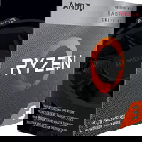CPU AMD, skt. AM4 AMD Ryzen 3, 3200G, frecventa 3.6 GHz, turbo 4.0 GHz, 4 nuclee, putere 65 W, cooler, "YD3200C5FHBOX"