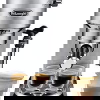 Espressor manual De'Longhi Dedica Style EC 685, 1350 W, 15 bari, 1.1 l, Slim, Inox