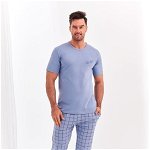 Pijama din bumbac Jeremi - Albastru Albastru XL, Taro (Polonia)